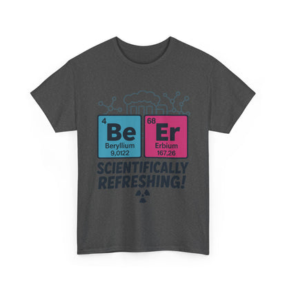 Mens Beer Science T-Shirt, Periodic Table Tee, Nerd Shirt for Him, Science Gift Tee, Chemistry Shirt, Science Lover Apparel, STEM Outfit