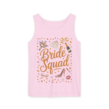 Bride Squad  Tank Top, Bachelorette Party T-Shirt, Bridesmaid Wedding Tee, Hen Party Matching Shirts, Bridal Shower, Gift for Bridesmaids