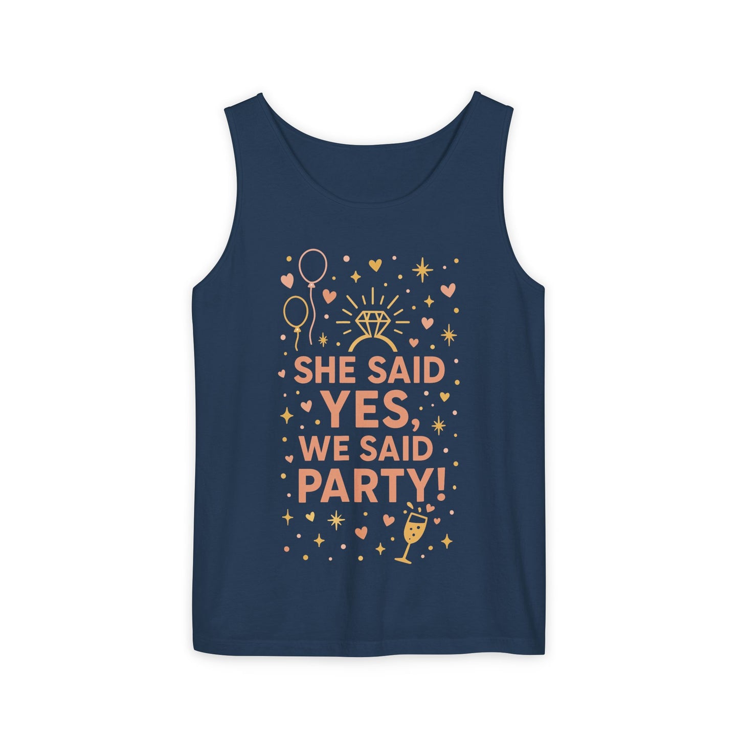 Bridal Party Tank Top, Bachelorette Party Tee, Bridesmaid Wedding Tee, Hen Party Tank, Bridal Shower,  Bridesmaids Gift