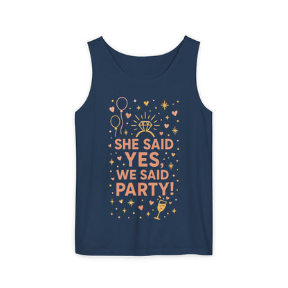 Bridal Party Tank Top, Bachelorette Party Tee, Bridesmaid Wedding Tee, Hen Party Tank, Bridal Shower,  Bridesmaids Gift