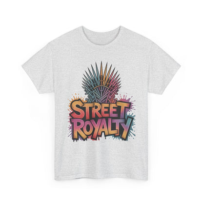 Street Royalty Women's T-Shirt, Graffiti Crown Graphic Tee, Urban Streetwear Top for Trendy Skater Girls