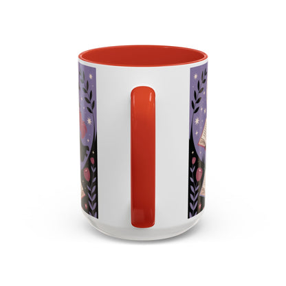 Under the Moonlight I Bloom Mug, Witchy Moon Magic Coffee Cup, Feminine Mystic Gift for Spiritual, Self Growth Lovers, Coffee Mug (11, 15oz)