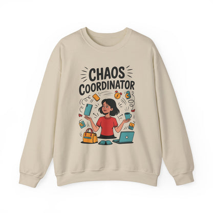 Chaos Coordinator Sweatshirt, Funny Mom Life Sweatshirt ,Gift for Busy Moms, Multitasking Mom Gift, Mom Life Sweatshirt, Mother's Day Gift