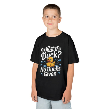 Funny Teen Duck Shirt, Kids Humor Tee, What The Duck Meme Tee, No Ducks Given Youth Tee, Sarcastic Rubber Duck Shirt, Cool Gift For Teens