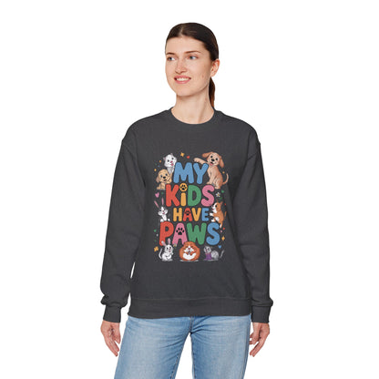 My Kids Have Paws Sweatshirt, Pet Lover Gift, Cute Animal Shirt, Cute Pet Mom Tee, Animal Parent T-Shirt, Gift for Animal Lovers