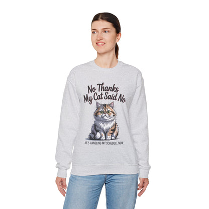 Funny Cat Crewneck Sweatshirt - Ideal Gift for Cat Lovers, Cozy Animal Sweater, Novelty Pet Lover Gift, Cute Cat-Themed Apparel, [...]