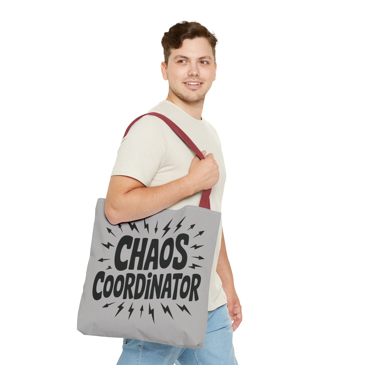 Chaos Coordinator Tote Bag, Fun Carryall for Busy Moms, Students, or Event Planners, Perfect Gift, Beach Weekender Bag,  Large Tote Bag