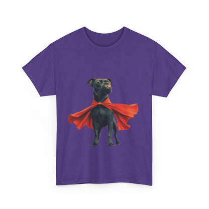 Superhero Dog Tee - Playful Pet Shirt, Gift for Dog Lovers, Fun Casual Wear, Perfect for Birthdays