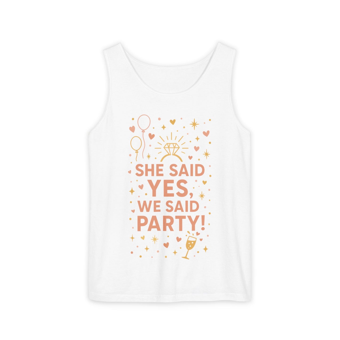 Bridal Party Tank Top, Bachelorette Party Tee, Bridesmaid Wedding Tee, Hen Party Tank, Bridal Shower,  Bridesmaids Gift