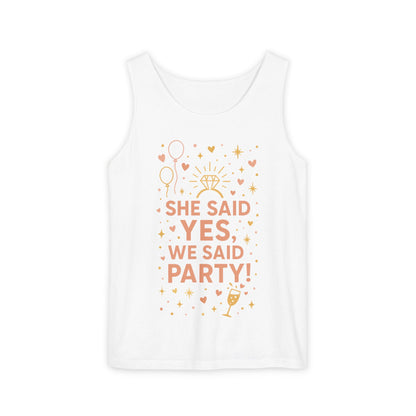 Bridal Party Tank Top, Bachelorette Party Tee, Bridesmaid Wedding Tee, Hen Party Tank, Bridal Shower,  Bridesmaids Gift