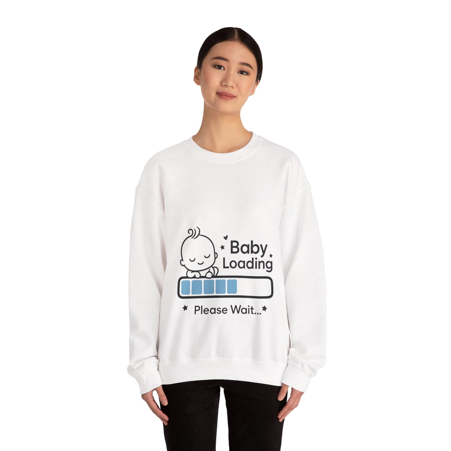 Baby Loading Maternity Sweatshirt, Pregnancy Announcement Shirt, Mom To Be Gift, Expecting Baby Gift, Pregnancy Reveal Top, Baby Shower Gift
