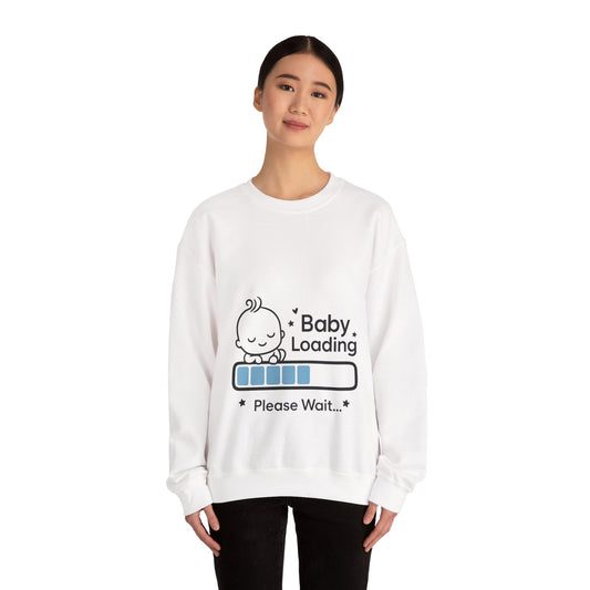 Baby Loading Maternity Sweatshirt, Pregnancy Announcement Shirt, Mom To Be Gift, Expecting Baby Gift, Pregnancy Reveal Top, Baby Shower Gift