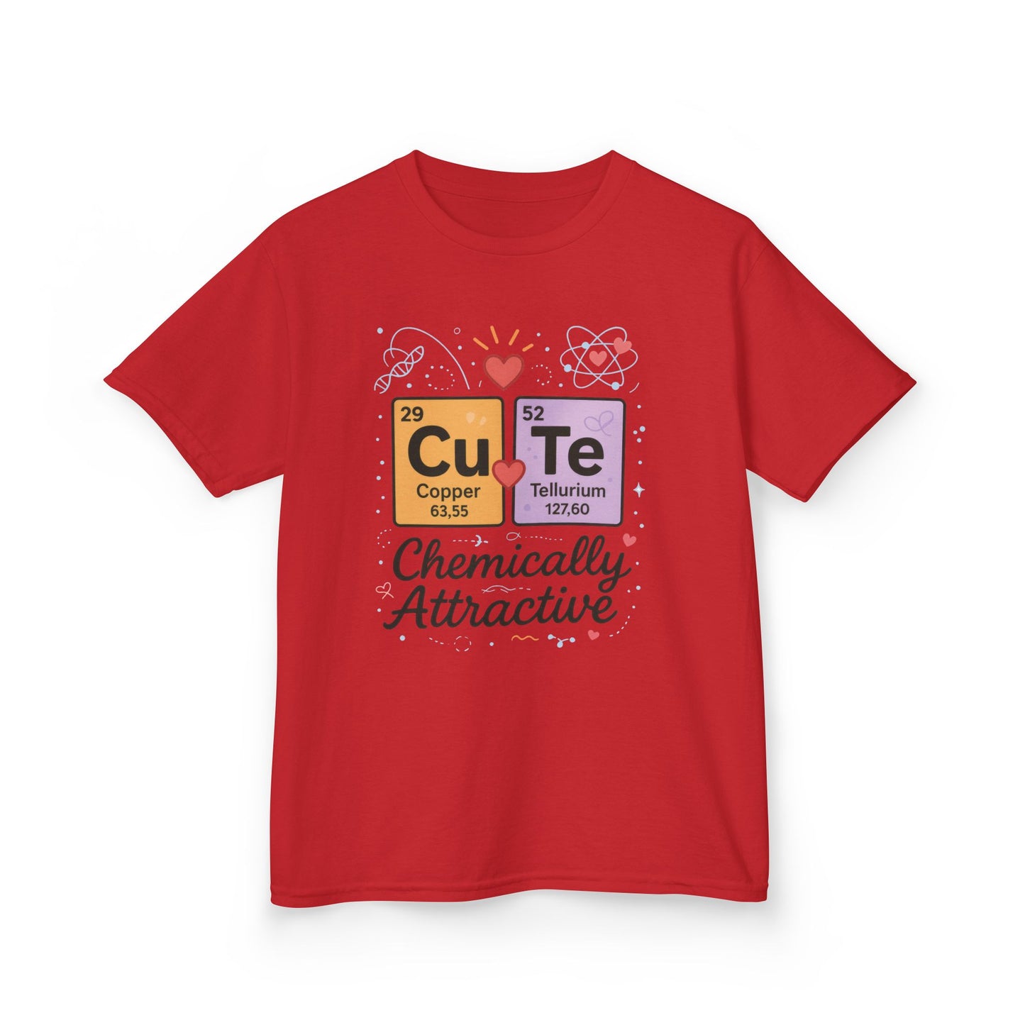 Cute Science Kids TeeT-Shirt, Periodic Table Tee, Funny Nerdy Gift for Young Girl, Cute Chemistry Young Girl T-Shirt, Classroom Wear
