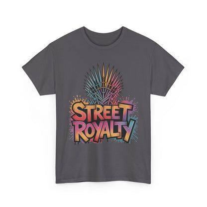 Street Royalty Women's T-Shirt, Graffiti Crown Graphic Tee, Urban Streetwear Top for Trendy Skater Girls