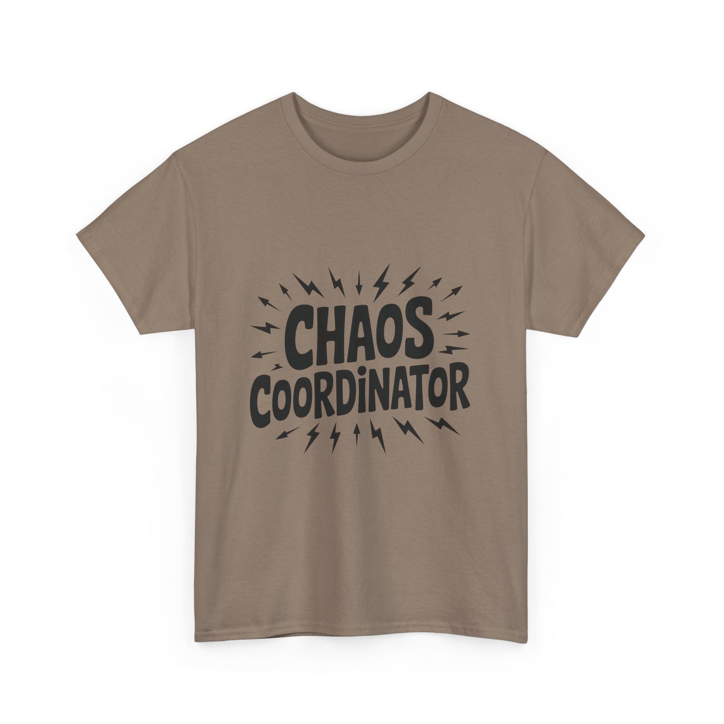 Chaos Coordinator Heavy Cotton Men's Tee, Fun T-Shirt, Gift for Organizers, Humor Tee, Men's Casual Wear