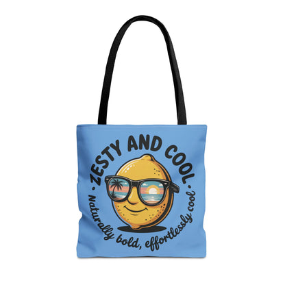 Zesty Lemon Tote Bag - Fun & Bold Carry-All for Everyday Use, Summer, Beach Days, Gifts, Eco-Friendly Shopping, Large Tote Bag