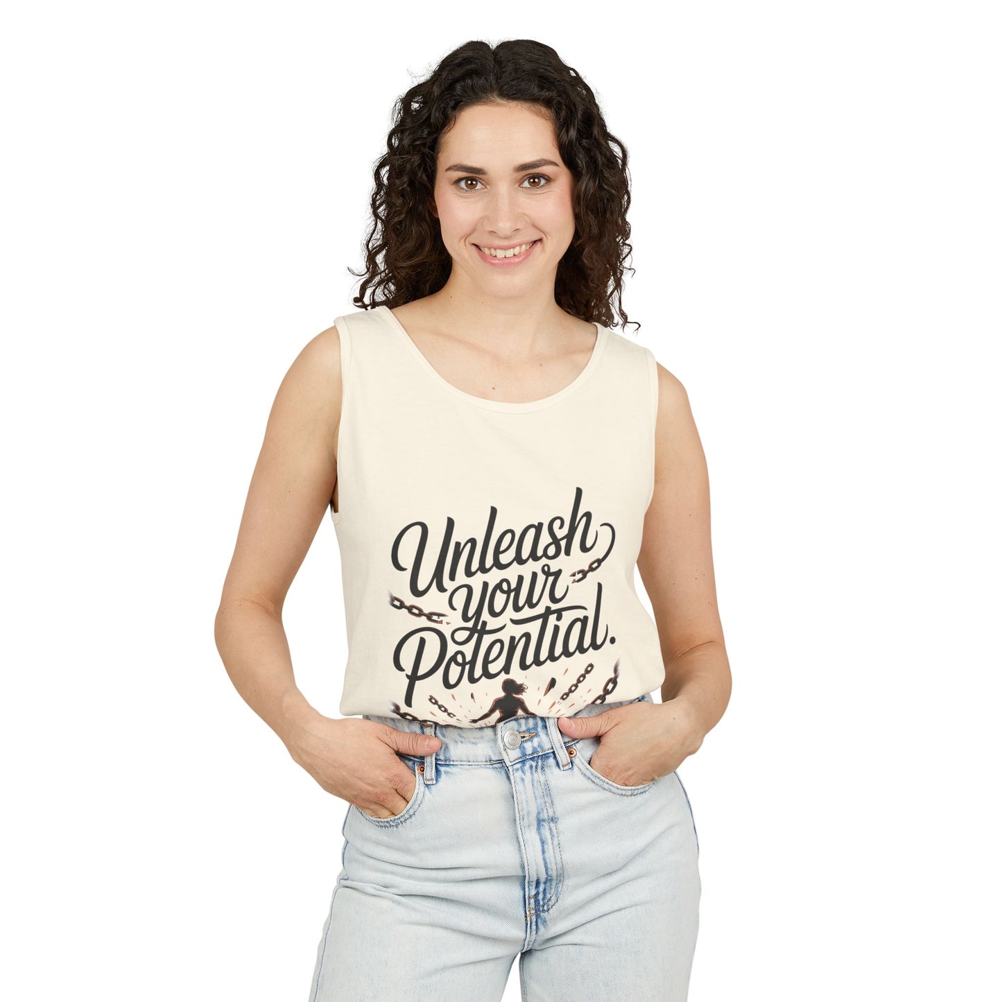 Unleash Your Potential Womens Tank Top, Motivational Athletic Gear, Womens Workout Clothing, Inspirational Summer Outfit, Fitness Gift, [...]