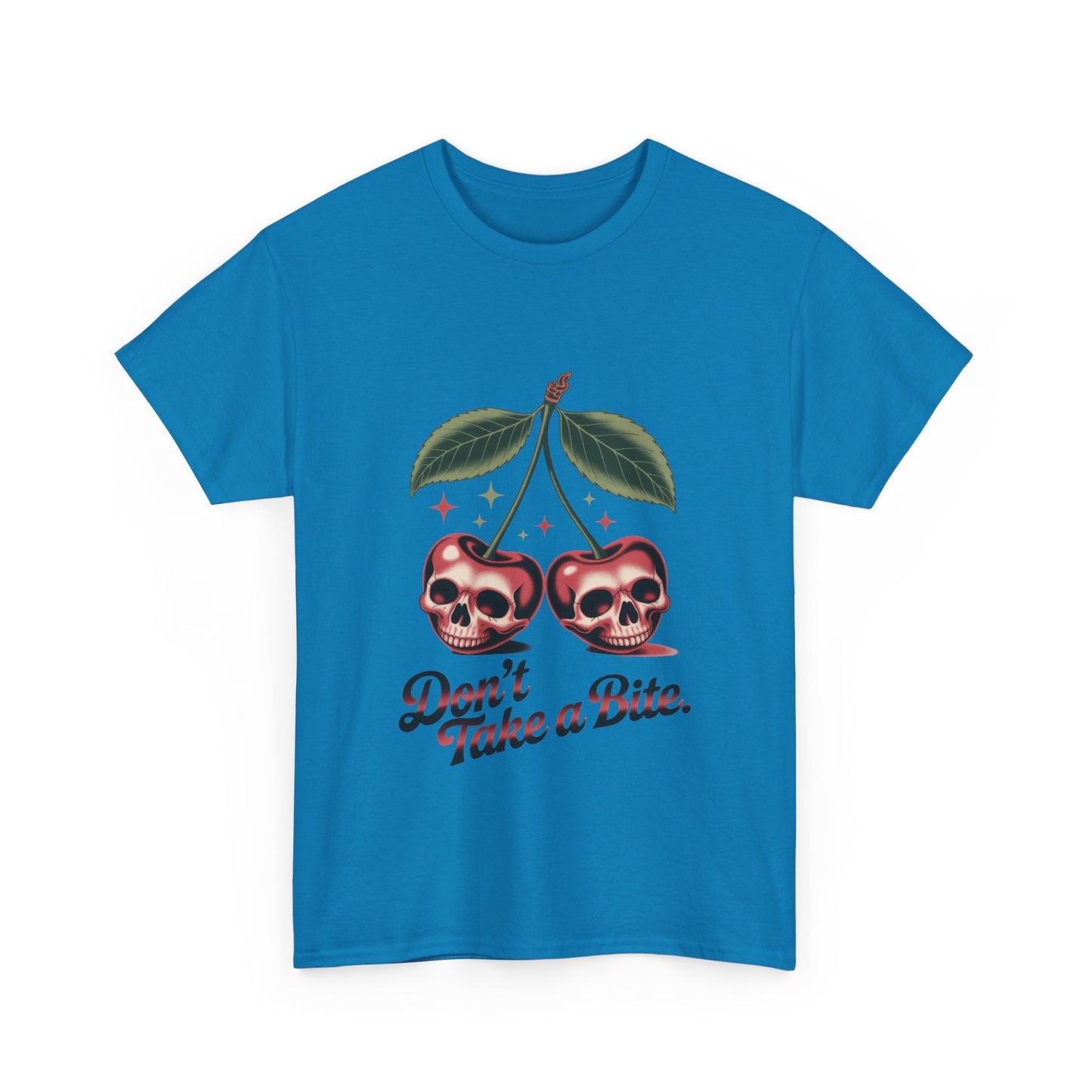Skull Cherry Womens Graphic Tee, Edgy Tee, Unique Gift, Halloween Apparel, Cute Gothic Fruit Graphic Tee for Women, Funny Dark Style Shirt