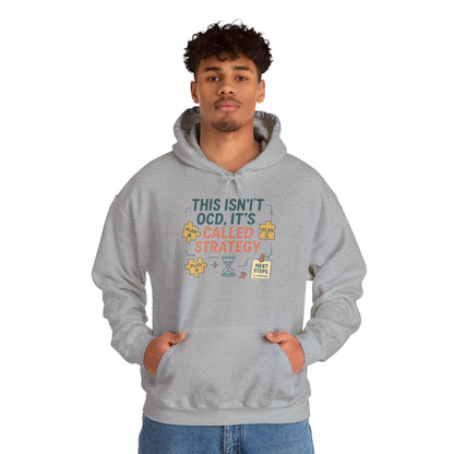 Strategic Humor Hoodie, Unisex Sweatshirt, Gift for Strategists, Funny Hoodie, Planner Gift, Cozy Stylish Sweatshirt, Relaxed Fit Hoody