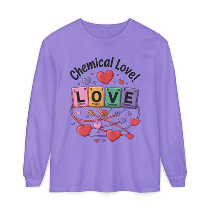 Chemical Love Long Sleeve T-Shirt Women's, Perfect Gift for Science Lovers, Valentine's Day, Chemistry Enthusiasts, Casual Wear, Cute [...]
