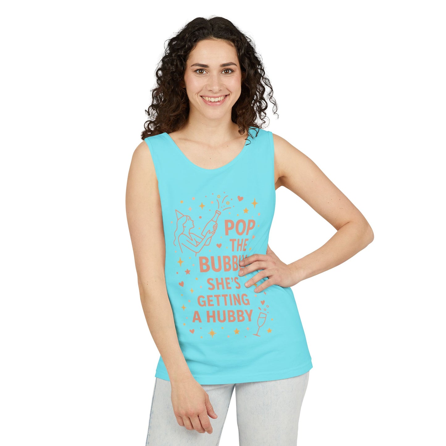 Bridal Party Tank, Bachelorette Party Tee, Bridesmaid Wedding Tee, Hen Party Top, Bridal Shower,  Bridesmaids Gift