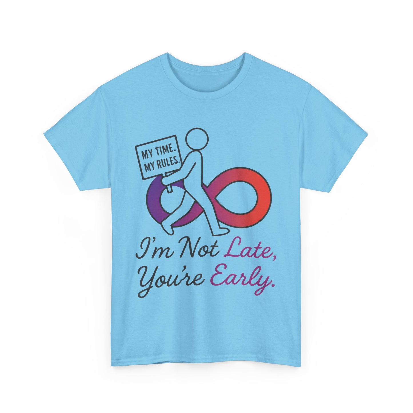 My Time My Rules Women's Heavy Cotton Tee, Funny T-Shirt, Casual Wear, women empowerment tee, confident woman shirt, self love t shirt