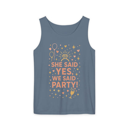 Bridal Party Tank Top, Bachelorette Party Tee, Bridesmaid Wedding Tee, Hen Party Tank, Bridal Shower,  Bridesmaids Gift