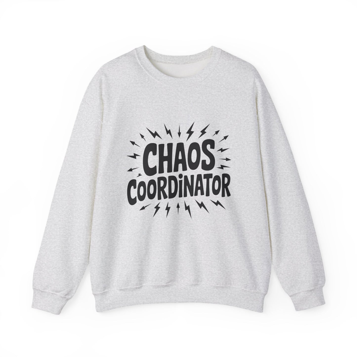 Chaos Coordinator Crewneck Men's Sweatshirt, Funny Gift for Men, Casual Wear, Unique Sweatshirt, Perfect for Everyday Style, Cozy Apparel