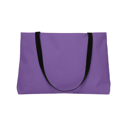 Lavender Bicycle Weekender Tote Bag, Relaxed, Stylish Beach Bag, Travel Accessory, Gift for Her, Summer Outing Essential