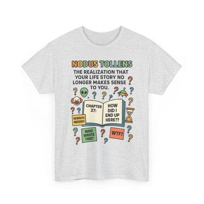 Nodus Tollens Women's Tee, Latin Words, Moods & Modes, Self-Awareness, Personal Development, Funny Existential Graphic Tee, Book Lover Gift