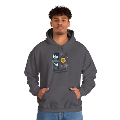 Nerd Science Hoodie for Men, Funny Science Sweatshirt, Periodic Table Hoodie, Geeky Gift, Perfect for Holidays & Science Lovers