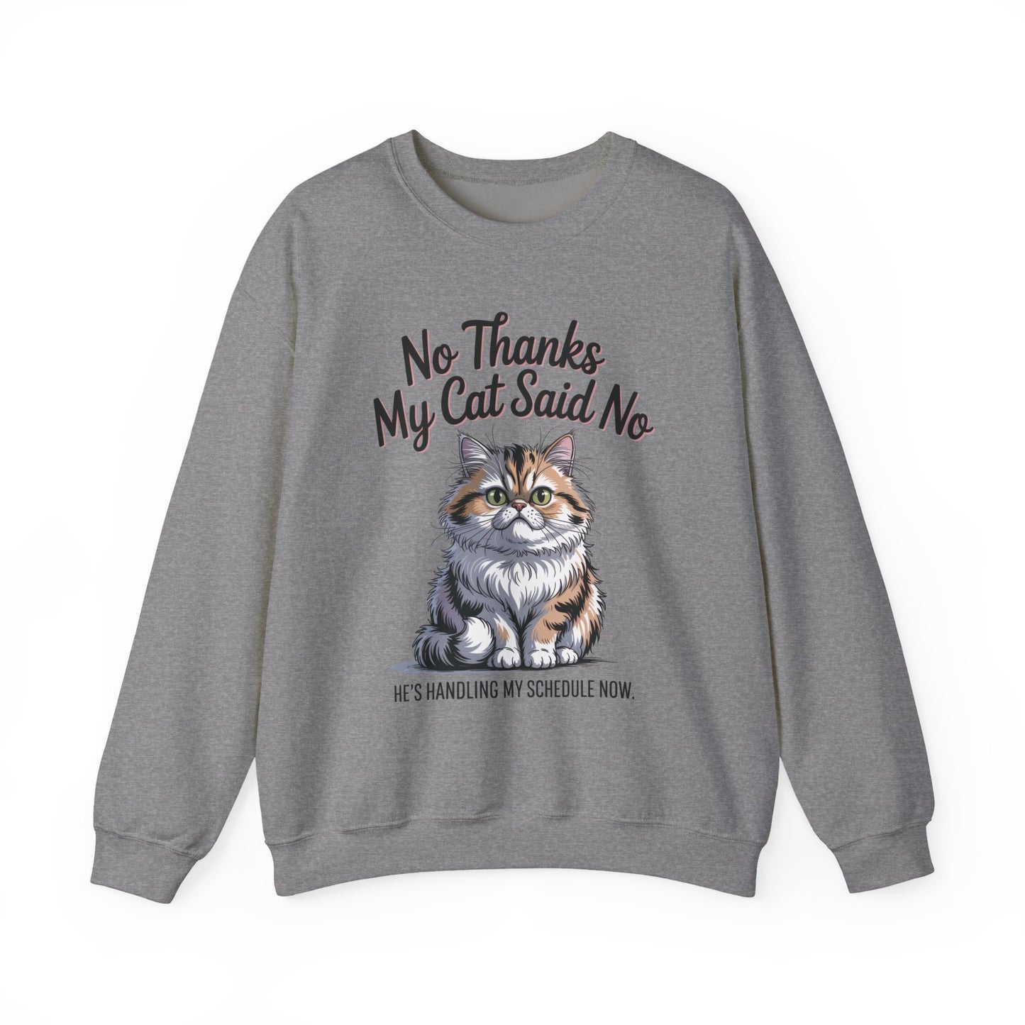 Funny Cat Crewneck Sweatshirt - Ideal Gift for Cat Lovers, Cozy Animal Sweater, Novelty Pet Lover Gift, Cute Cat-Themed Apparel, [...]