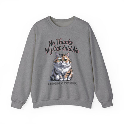 Funny Cat Crewneck Sweatshirt - Ideal Gift for Cat Lovers, Cozy Animal Sweater, Novelty Pet Lover Gift, Cute Cat-Themed Apparel, [...]