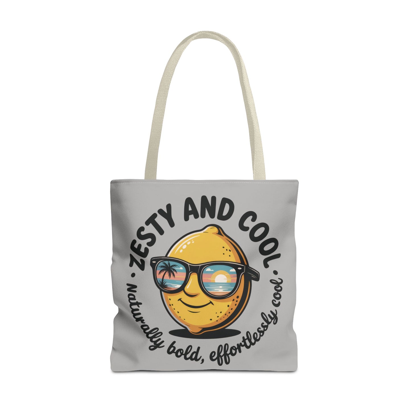 Zesty Lemon Tote Bag - Fun & Bold Carry-All for Everyday Use, Summer, Beach Days, Gifts, Eco-Friendly Shopping, Large Tote Bag