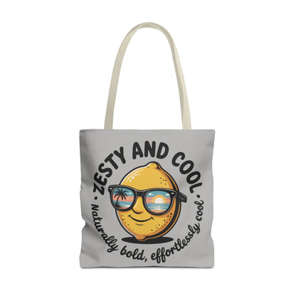 Zesty Lemon Tote Bag - Fun & Bold Carry-All for Everyday Use, Summer, Beach Days, Gifts, Eco-Friendly Shopping, Large Tote Bag