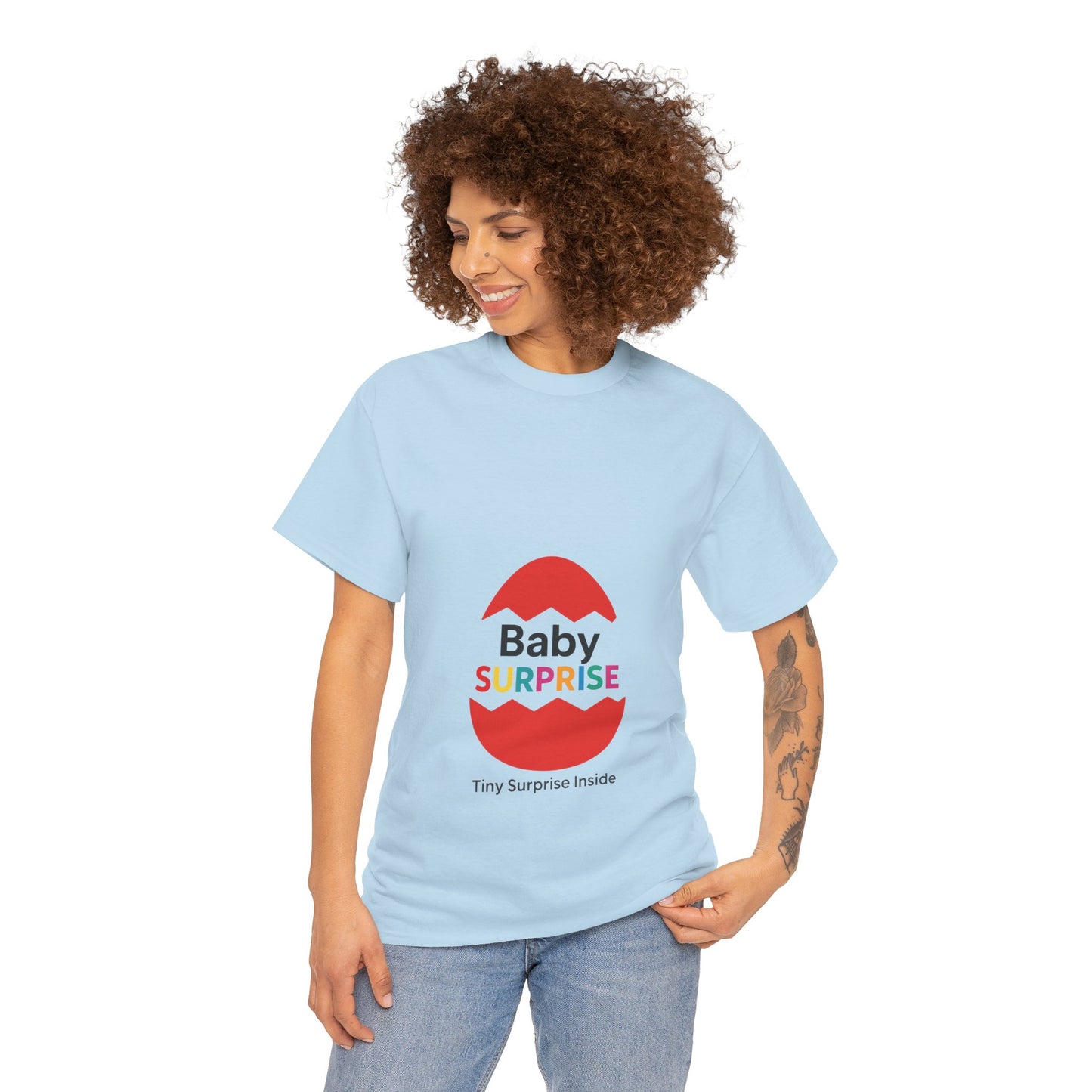 Baby Surprise Maternity T-Shirt, Pregnancy Announcement Shirt, Mom To Be Gift, Expecting Baby Reveal Tee, Baby Shower Gift,Gender Reveal Tee