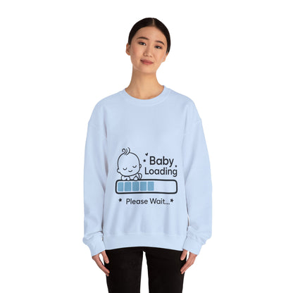 Baby Loading Maternity Sweatshirt, Pregnancy Announcement Shirt, Mom To Be Gift, Expecting Baby Gift, Pregnancy Reveal Top, Baby Shower Gift