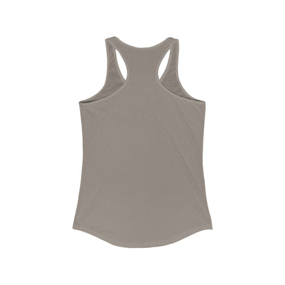Skull Coffee Tank Top, Women's Racerback, Summer Workout Wear, Halloween Gift, Casual Graphic Tee, Self-Care Fashion