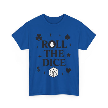 Fun Dice & Card Games Unisex Tee, Perfect for Game Nights, Gifts for Gamers, Poker Events, Gambling Shirt, Casino Wear, Poker T-Shirt