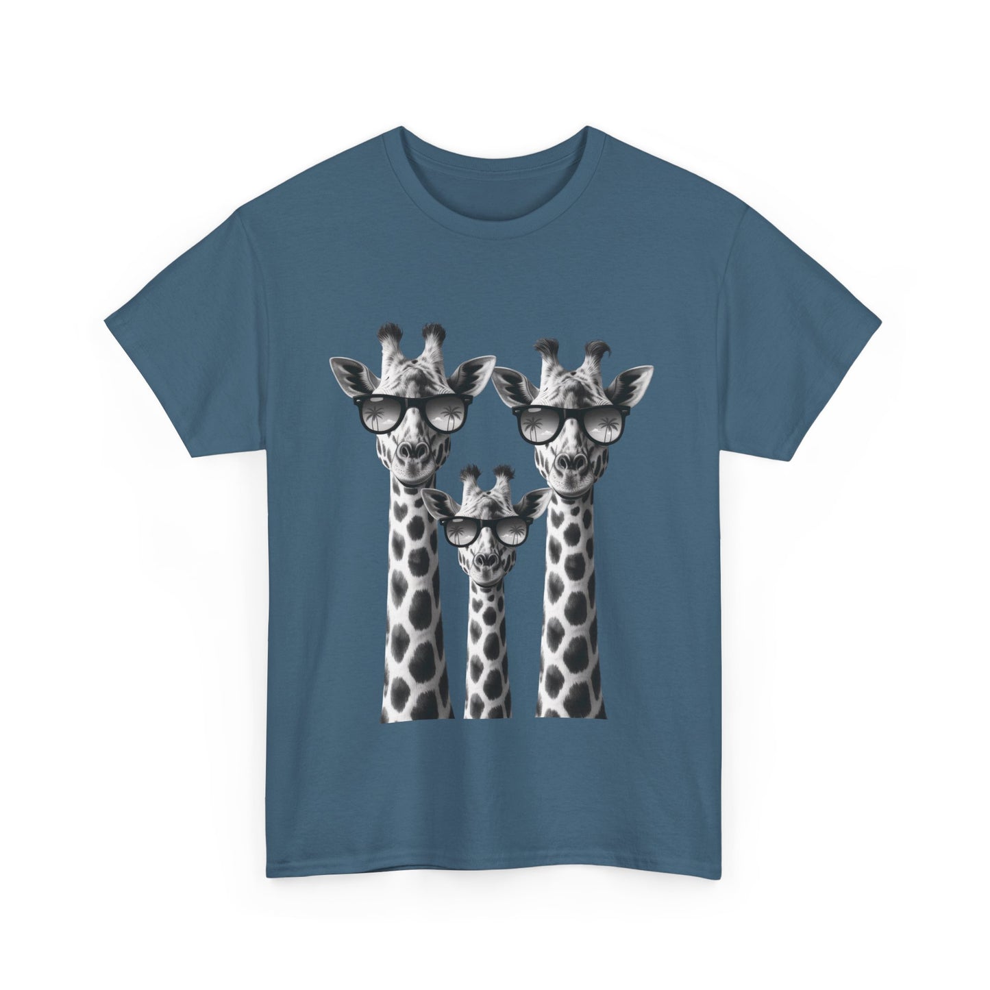 Cool Giraffes Unisex Tee, Fun Gift for Animal Lovers, Nature Enthusiasts, Safari Wildlife Lover Shirt