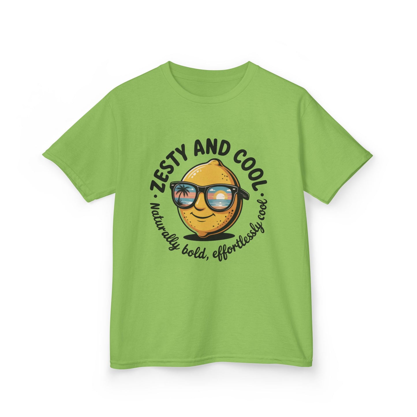 Zesty and Cool Kids Tee, Fun Summer Shirt, Birthday Gift for Kids, Playful Graphic Tee, Cool Kids Apparel, Fruit Tee for Boys and Girls