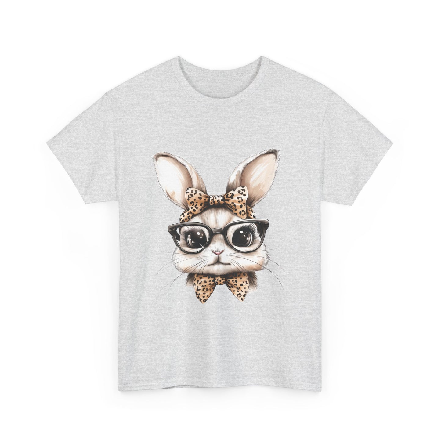 Cool Bunny Sunglasses Tee, Cute Rabbit Shirt, Animal Lover Gift, Spring Fashion, Unisex Graphic T-Shirt