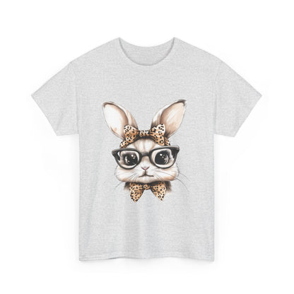 Cool Bunny Sunglasses Tee, Cute Rabbit Shirt, Animal Lover Gift, Spring Fashion, Unisex Graphic T-Shirt