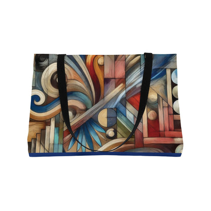 Artistic Weekender Tote Bag, Colorful Travel Bag, Stylish Beach Tote, Large Shopping Bag, Perfect for Gifts, Essentials Carryall, beach bag