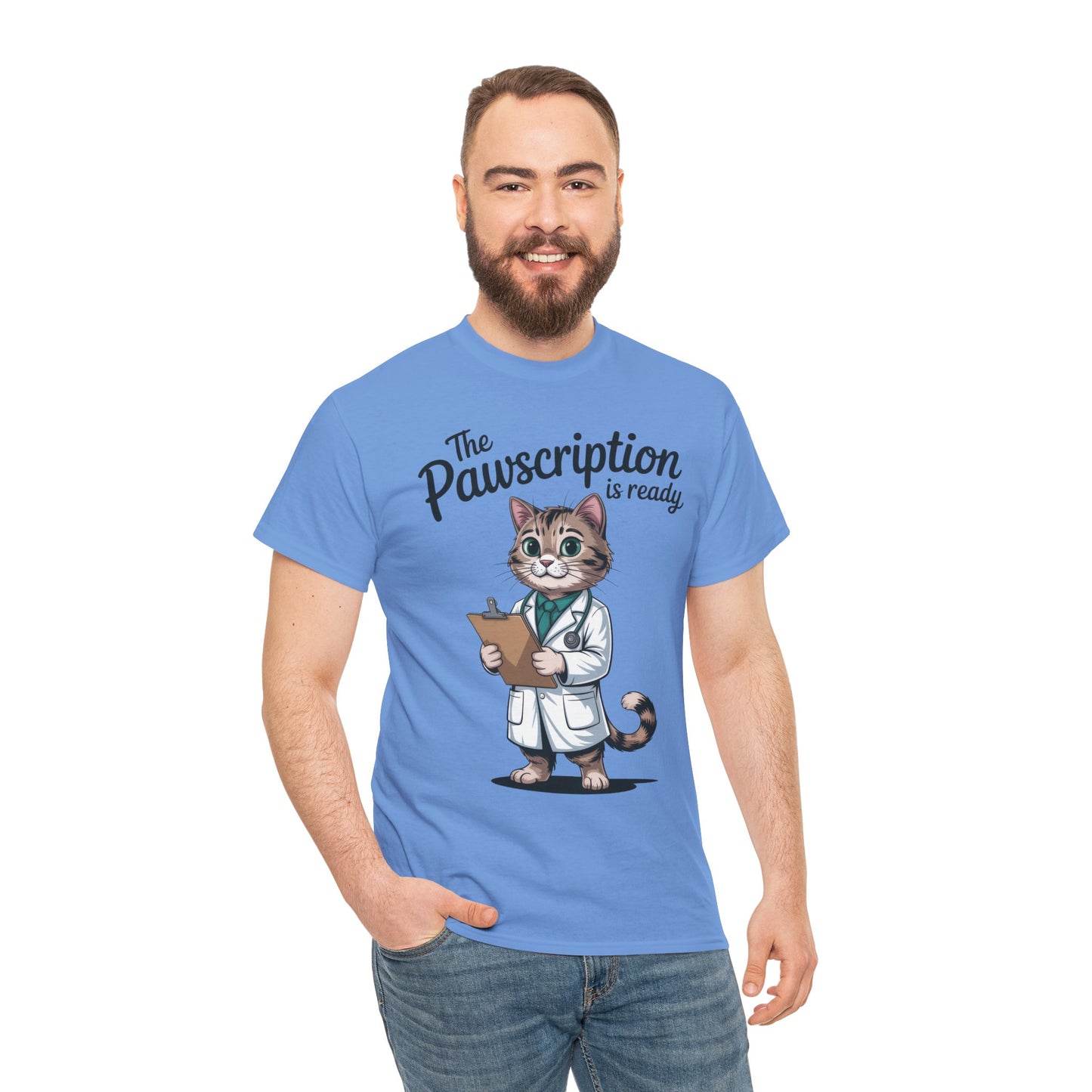 Funny Doctor Cat Tee, Unisex Tee, Veterinary Gift, Medical Student and Medical Workers Gift, Animal Doctor Graphic Tee, Cat Lover Apparel