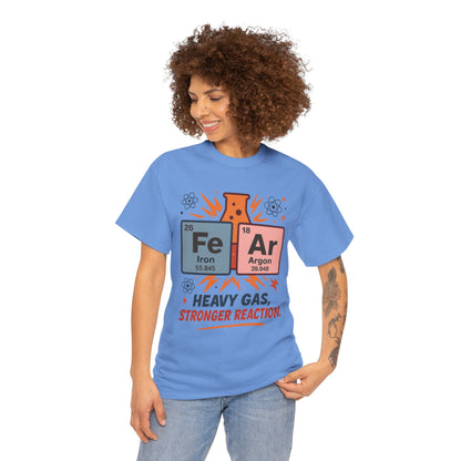 Funny Womens Science T-Shirt, FeAr Element Shirt, Chemistry Tee, Gift for Chemistry Lovers, Elements Table Humorous