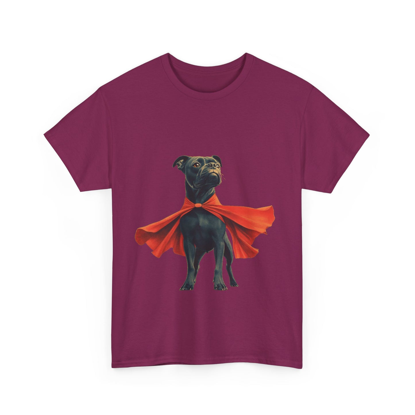 Superhero Dog Tee - Playful Pet Shirt, Gift for Dog Lovers, Fun Casual Wear, Perfect for Birthdays