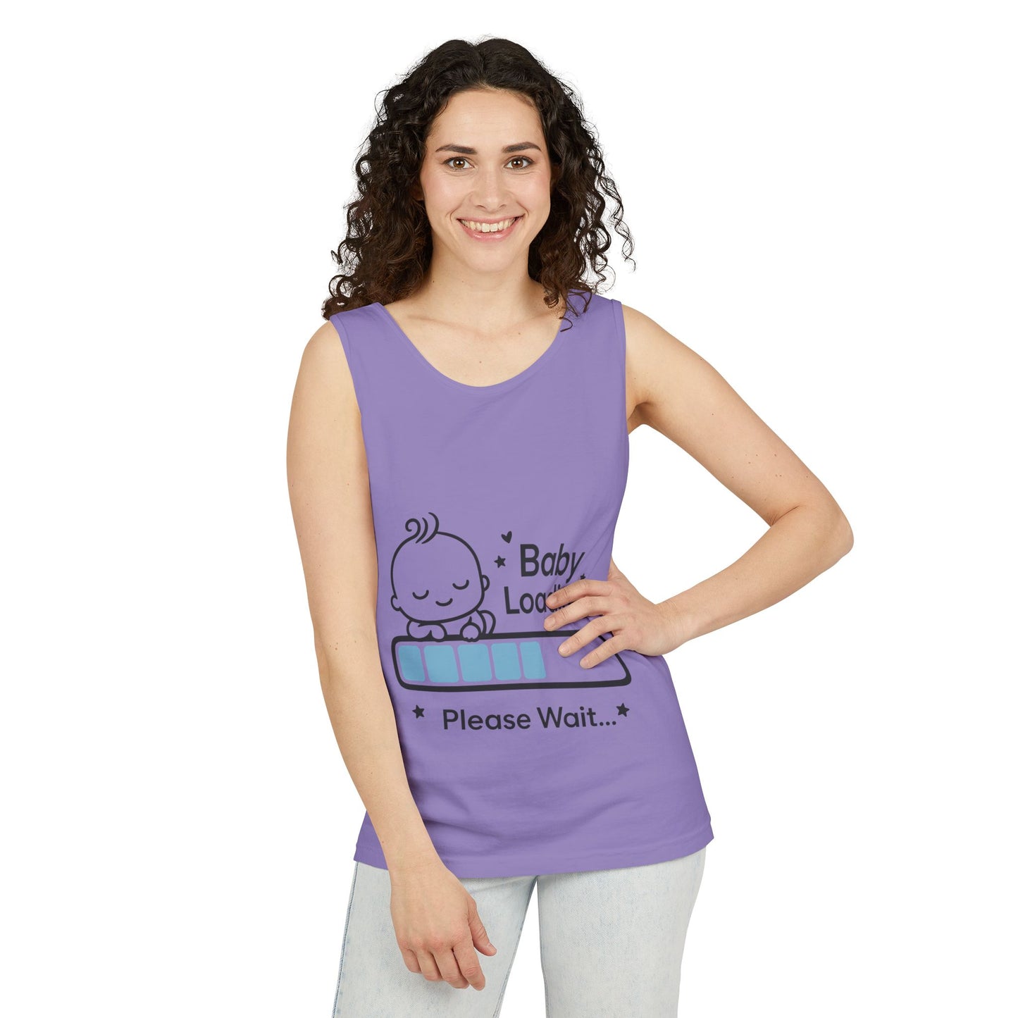 Baby Loading Maternity Tank Top, Pregnancy Announcement Shirt, Mom To Be Gift, Expecting Baby Gift, Pregnancy Reveal Top, Baby Shower Gift