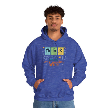 Science Hoodie for Men, Funny Nerd Hoodie, Element of Humor Sweatshirt, Science Lover Gift for Him, Chemistry Lover Gift