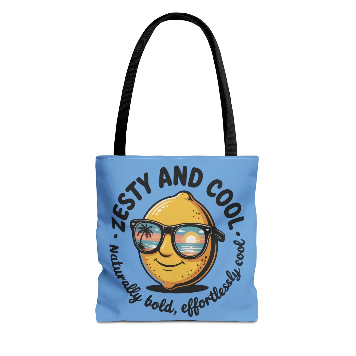 Zesty Lemon Tote Bag - Fun & Bold Carry-All for Everyday Use, Summer, Beach Days, Gifts, Eco-Friendly Shopping, Large Tote Bag